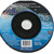 Shark Industries 2" Dep Ctr Wheel 80 Grit 5pk