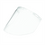 Sellstrom Sellstrom - Replacement Windows for Face Shields - UNIVERSAL - Clear Molded Spherical PC window - 9" x 15" x .060-" V-shape