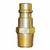 Reading Technologies  HFMP-1 High Flow Quick Disconnect Plug, 1/4 in, Male, Brass
