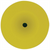 Wizards Products 11204 High Density Buffing Pad, 8-1/2 in Overall Dia, Hook and Loop, Yellow