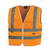 Pioneer Pioneer - Multi-Pocket Safety Vest - Hi-Vis Orange - Size Medium