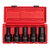 SUNEX 3/4" DR. 5PC SAE IMPACT HEX DRIVER SET