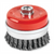 Titan 4 in. Knotted Wire Cup Brush