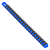 Ernst Mfg. 18&rdquo; Socket Organizer and 22 Twist Lock Clips - Blue - 1/4&rdquo;
