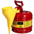 Justrite Mfg. Co. Red Safety Can w/Funnel