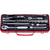 Ko-ken USA 2260M 28 Piece 1/4 and 3/8 Sq. Dr. Chrome Metric 6-Point Socket Set  4-21mm