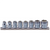Ko-ken USA 3/8 Sq. Dr. Socket set 8mm-19mm Nut Grip 200mm 8 pieces