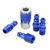 Legacy Manufacturing C 5pc 1/4" Blue Coupler & Plug