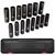 Milton Industries 15pcs 1/2 Dr. 10-24MM Deep Socket  Set