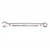 Milwaukee Tool 3/8" SAE Combination Wrench, 12-Point, Steel, Chrome, Ergonomic, I-Beam Handle