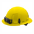 Milwaukee Tool BOLT Yellow Full Brim Hard Hat w/4pt Ratcheting Suspension (USA) - Type 1, Class E