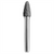 Shark Industries Car burs-3/8" tree pointed