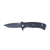 SUNEX AL Mar SERE T 30 Assisted Open Liner Lock S 35 V 3 Inch Black Matte Titanium Nitride Coating Finish Traditonal Edge Talon Blade with G10 Handle Tactical Folding Knive - Black