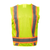 MALTA DYNAMICS High Visibility Yellow Safety Surveyor Vest