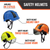 MALTA DYNAMICS APEX Type 1 Safety Helmets W/ Tinted Visor