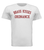 Brass Kisses Ordnance Tee — front view of the military-inspired collegiate graphic tee. Exclusive-drop athletic tapered fit in a soft cotton/poly blend, S–3XL. Veteran-owned brand apparel.