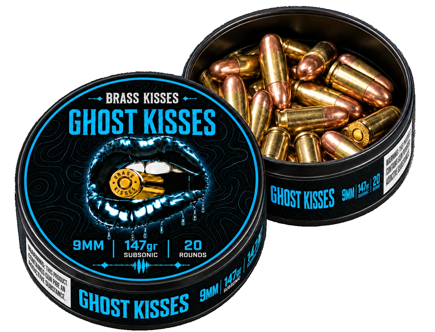 9mm Luger 147gr FMJ Subsonic