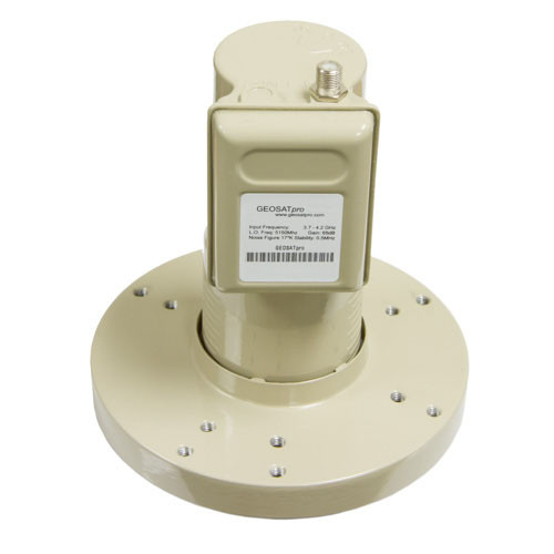 GEOSATpro C1 Phase Lock Loop LNBF - C-BAND SINGLE OUTPUT PLL LNBF