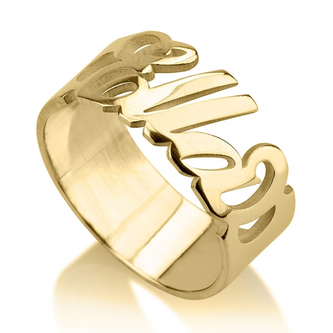Buy FOREVER BLINGS. Adjustable I Love You Heart Gold Initial Letter Name  Alphabet S Finger Rings for women Online at Best Prices in India - JioMart.