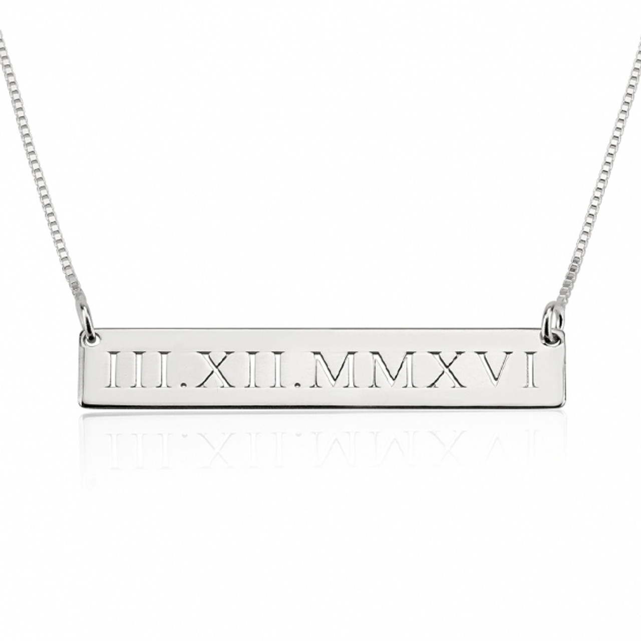 Dual Name Necklace With Anniversary Date