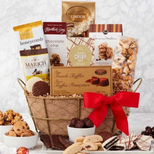 Chocolate Anniversary Gift Basket