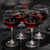 Personalized Red Wine Glasses, set of four