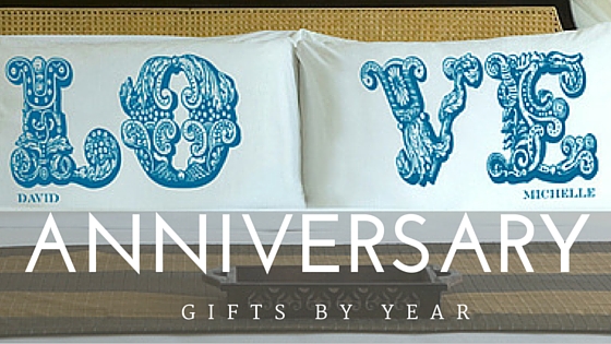 Wedding Anniversary Gifts: Modern & Traditional Gifts by Year -   