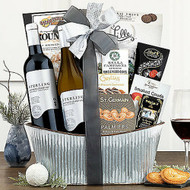 Silver Anniversary Gift Basket