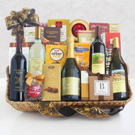 Premium Wine Anniversary Gift Basket