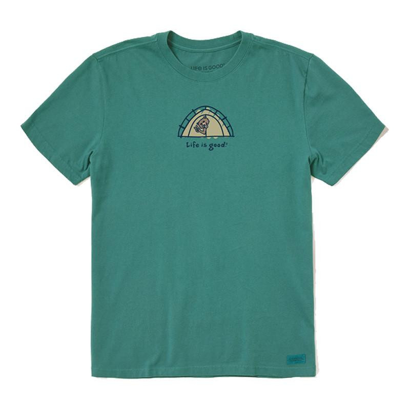 Life Is Good Men's Bear Tent Crusher-LITE Tee
