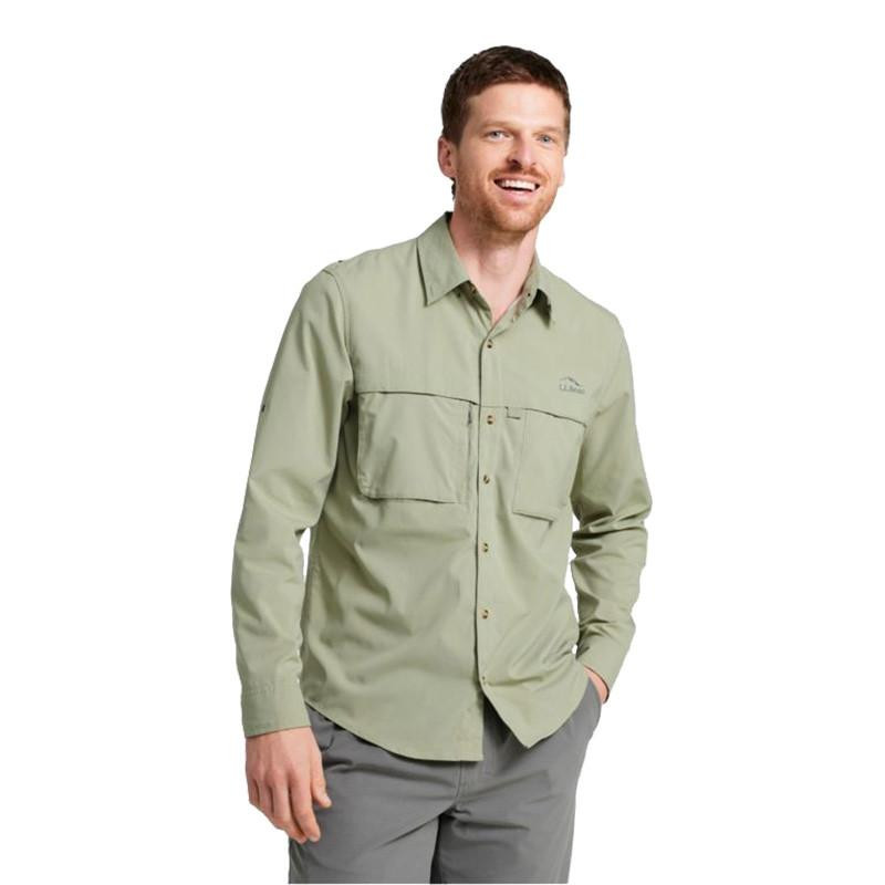 L.L.Bean Men's Tropicwear Long-Sleeve Shirt