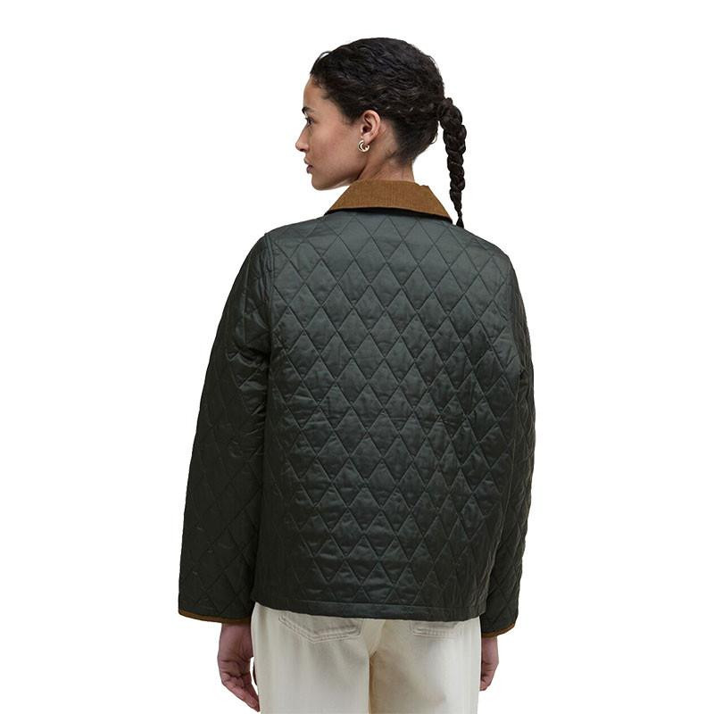 Barbour Women's Icons Cropped Liddesdale Quilted