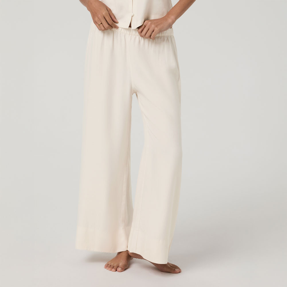 Vuori Women's Trestles Twill Crop Wideleg Pant