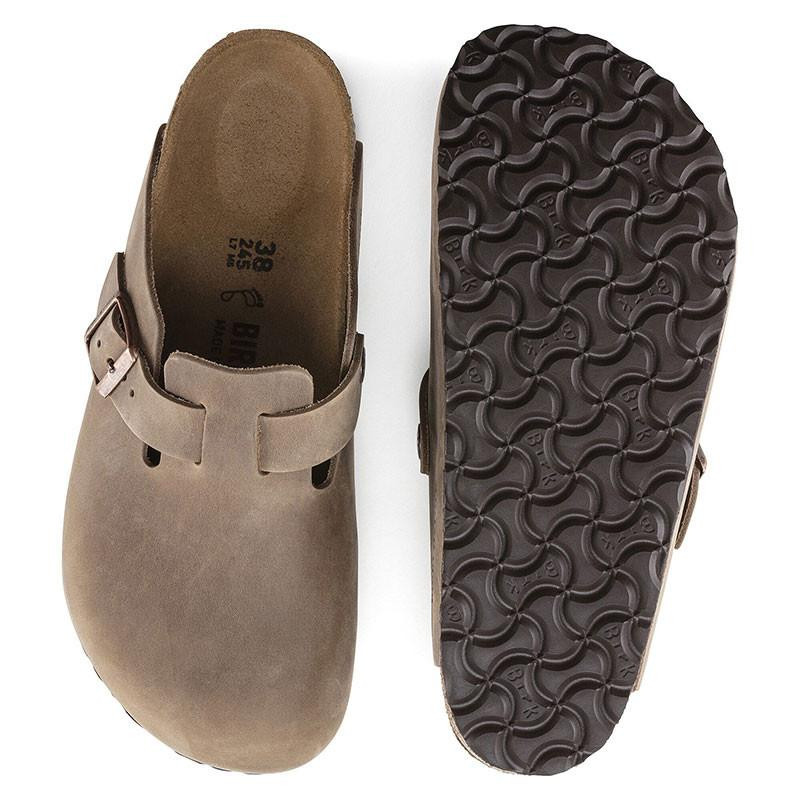 Birkenstock Boston Oiled Leather Soft Footbed Clogs
