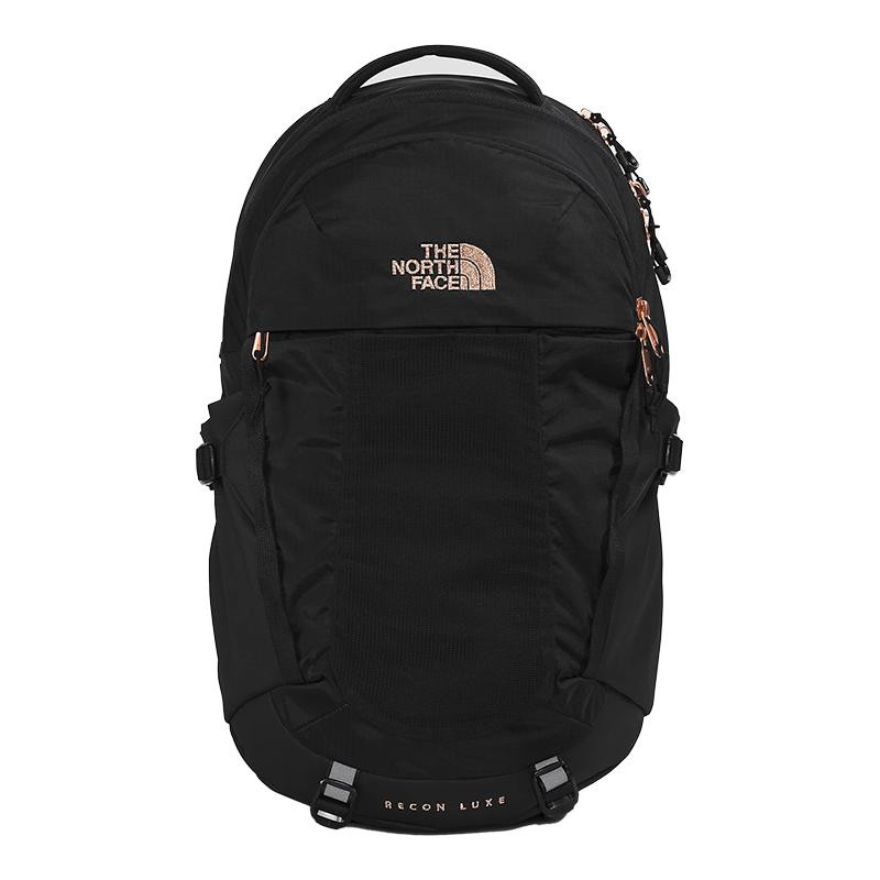The North Face Women's Recon Luxe Backpack, TNF Black-Burnt