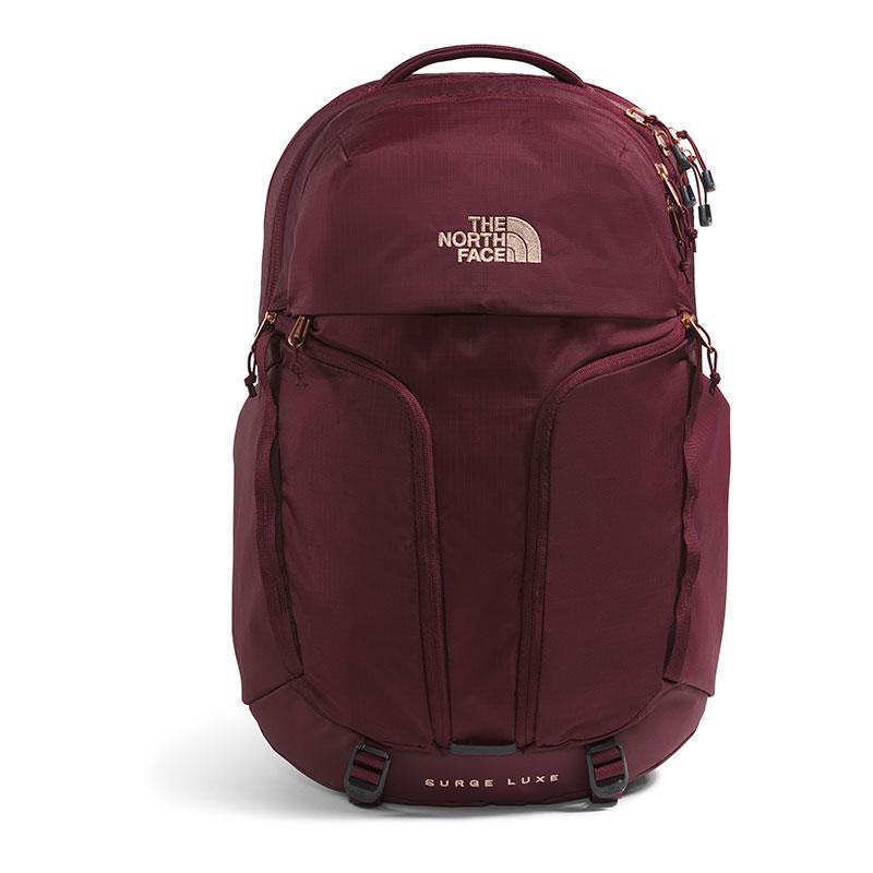 north face backpack surgr The Surge, Tin Grey Dark Heather/TNF Black-NPF, OS : Electronics a large main compartment for books and binders The North Face Women's Surge
