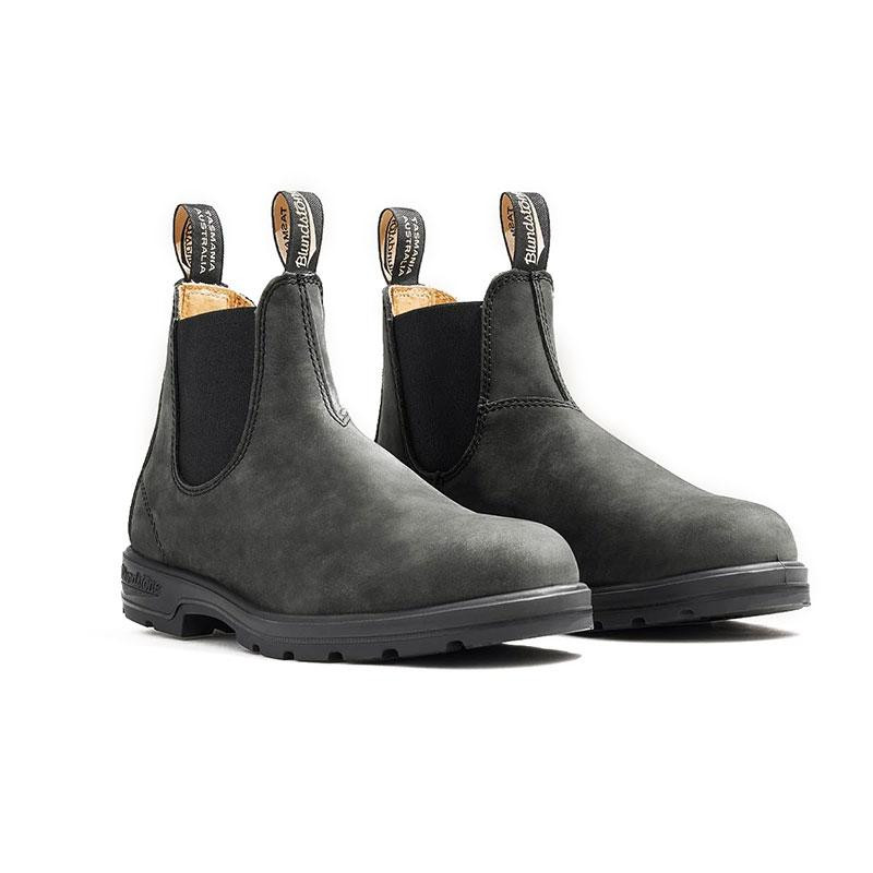 Blundstone Black Chelsea Boots with Pull Tabs Blundstone Unisex Work Safety Boot Steel Toe - Black  main image 3
