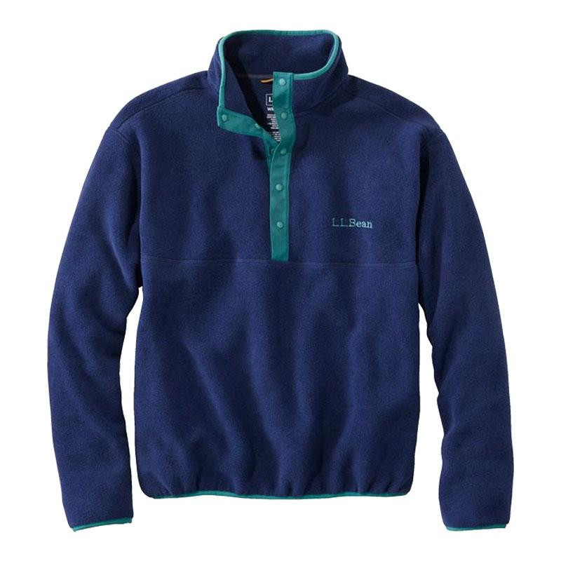L.L.Bean Men's Classic Snap Fleece II Pullover