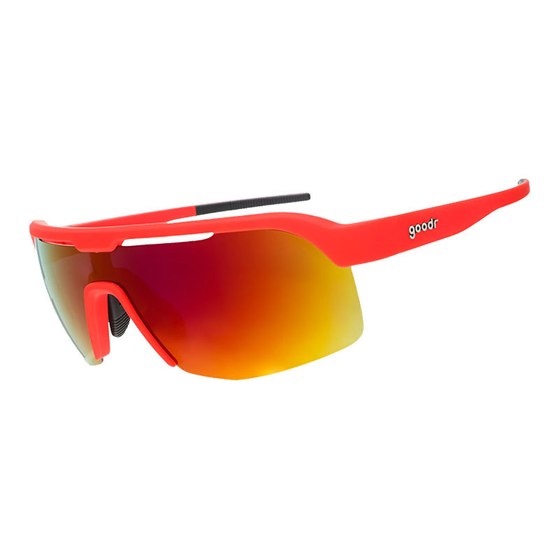 Goodr Bolt G Orange-Gold Sports Sunglasses (Unisex) GOODR BOLT G | Performance Running Outfitters main image 4