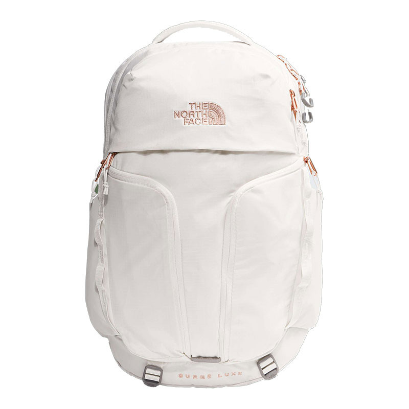 north face backpack white The Women's Borealis Commuter Laptop - Everyday Travel Bag, Laptop Sleeve, Reflective Details, Gardenia White/TNF Black-NPF, One Size The North Faces Borealis daypack has been a classic for 25 years The North Face Women's Isabella