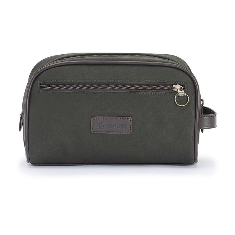  Barbour Wax Washbag 