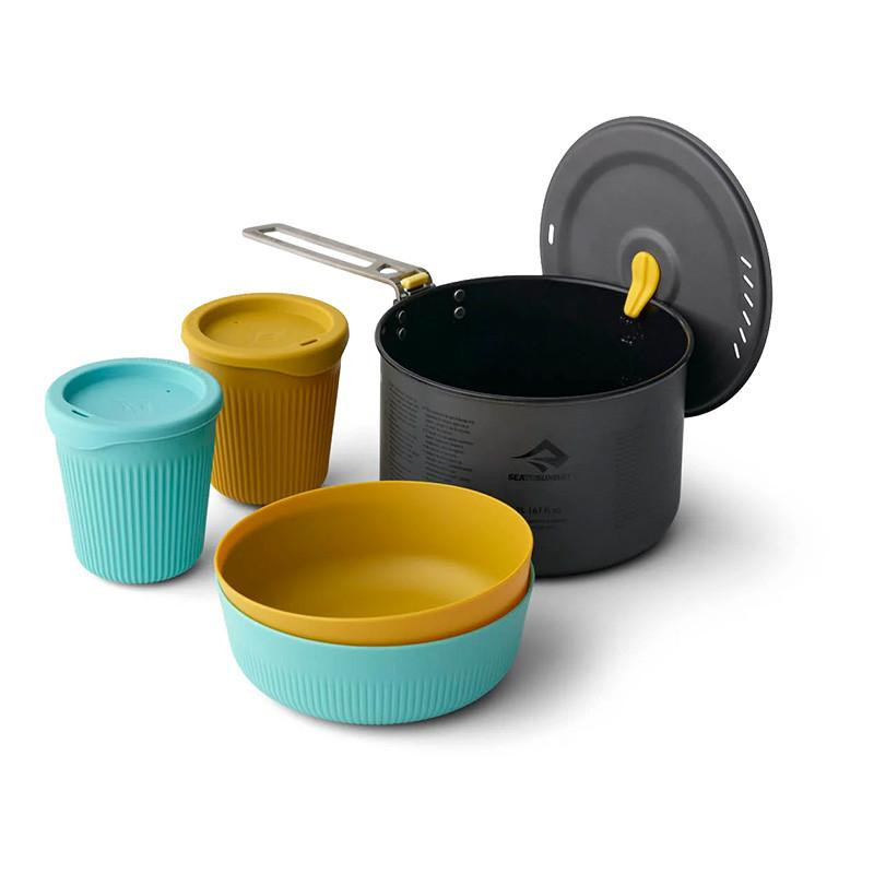 Sea to Summit Sea 2 Summit Frontier Ultralight 2L Pot Cook Set - (5 Piece) 