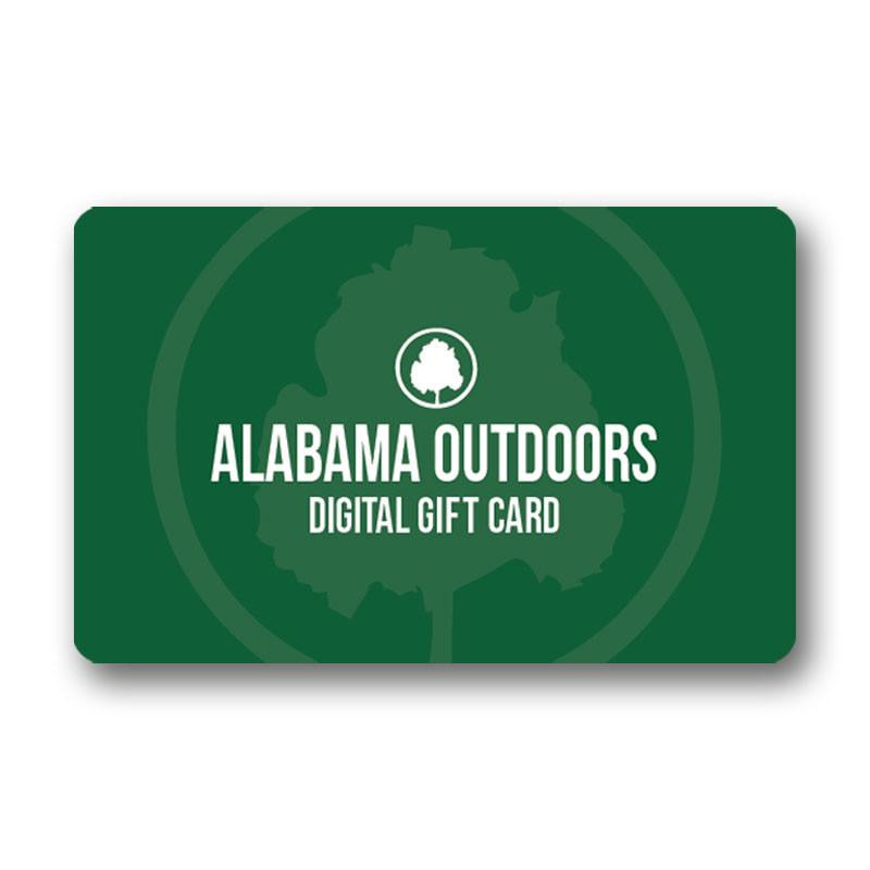 Alabama Outdoors Gift Card 