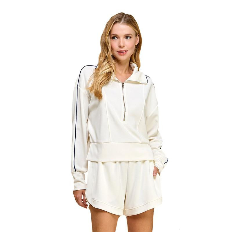  TCEC Women's Piped Pullover 