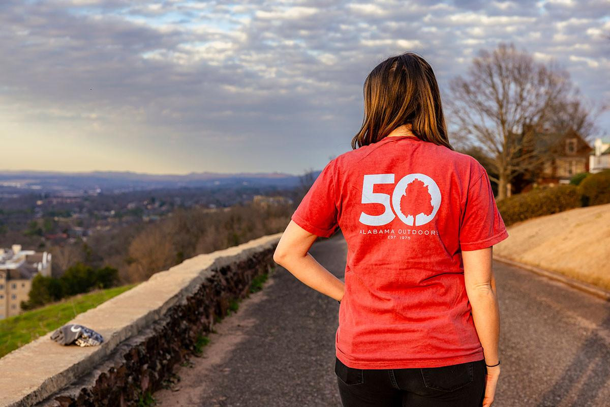  Alabama Outdoors Comfort Colors 50th Anniversary Non-Pocket Short Sleeve T-Shirt 