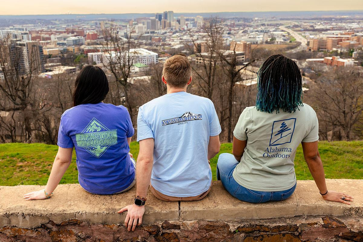  Alabama Outdoors Cypress Logo Comfort Colors Non-Pocket Short Sleeve T-Shirt 