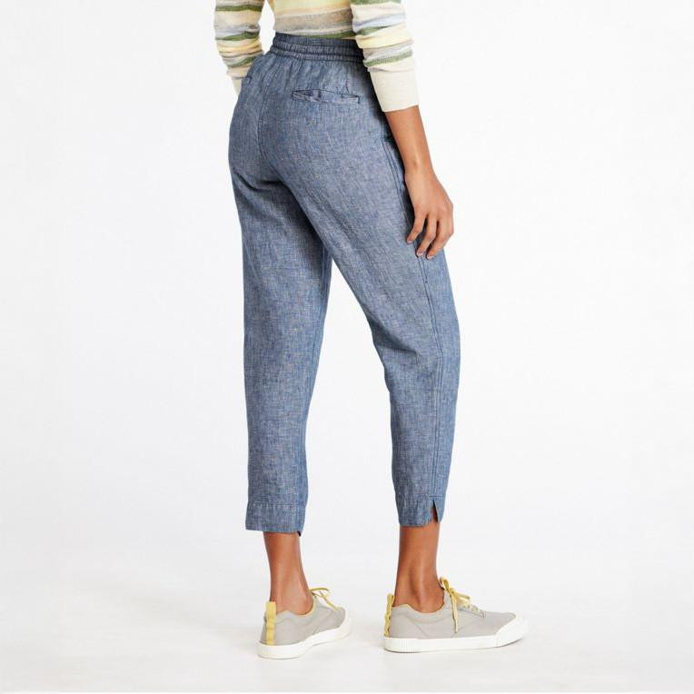  L.L.Bean Women's Linen Breezy Pull-On Pant 