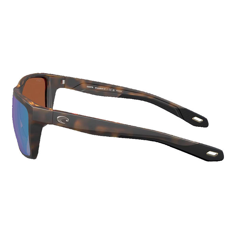 Costa Del Mar Broadbill II Sunglasses, stylish sunglasses with a tortoise shell frame and polarized lenses.