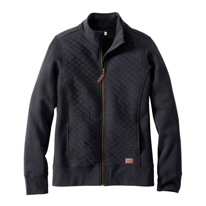  L.L.Bean Women's Quilted Full-Zip Sweatshirt 