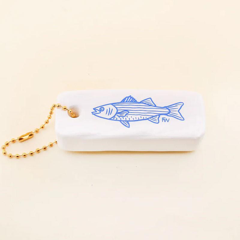  Freshwater Curated Goods Fish Floating Keychain 